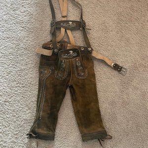New Authentic German Lederhosen - MarJo - Size 42